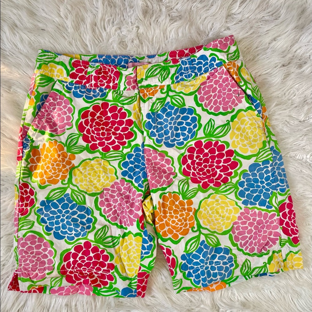 Mama Lilly Pulitzer girls  shorts size 10
